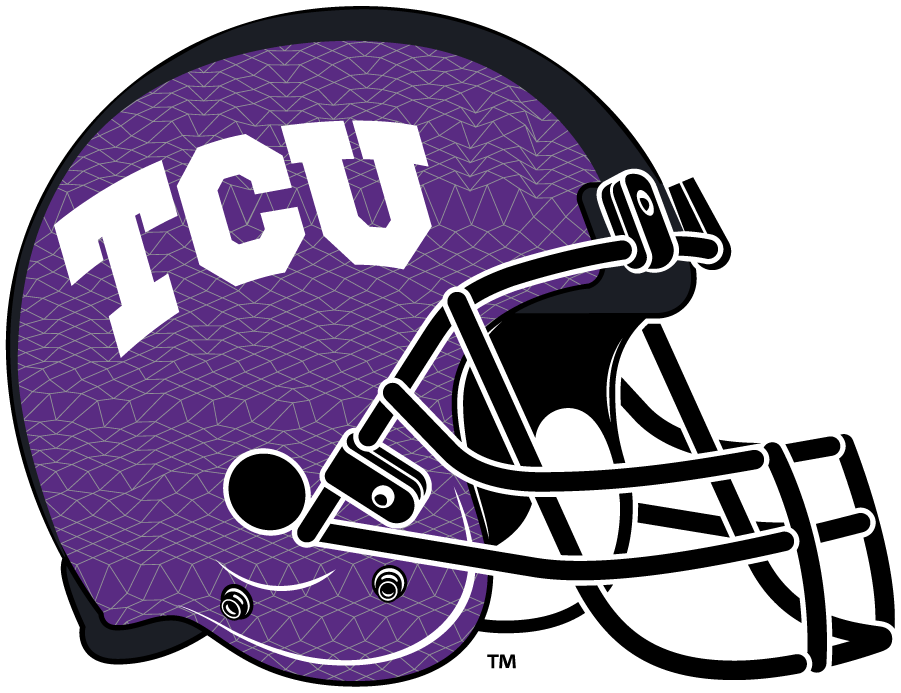 TCU Horned Frogs 2013-Pres Helmet Logo diy iron on heat transfer